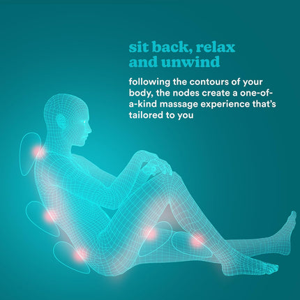 Homedics Massage Pillow Shiatsu, Heat & Rechargeable SP-50H
