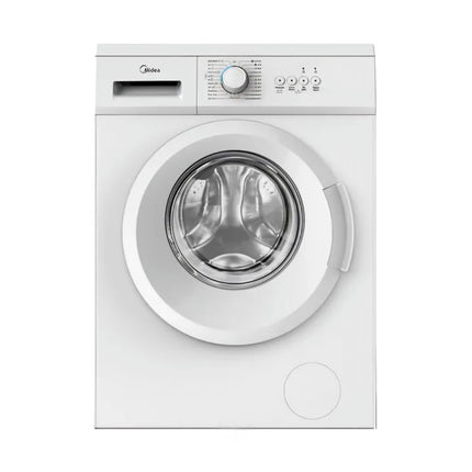 Midea Πλυντήριο Ρούχων 6Kg με 16 Προγράμματα, QuickWash 15’, Drum Clean & 1000 Στροφές MFE04W60/W Λευκό