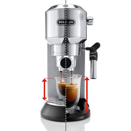 DeLonghi Μηχανή Espresso Cappuccino EC685.Μ (Espresso Maker) 1300W Πίεσης 15bar Ασημί