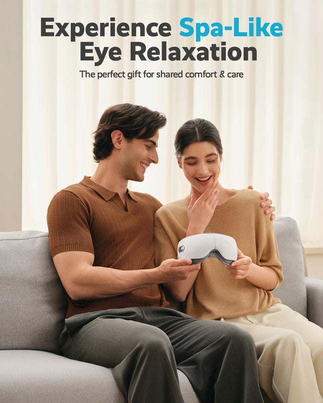 SKG Eye Massager Skin Friendly-Hot Compress-Music ES500 Black