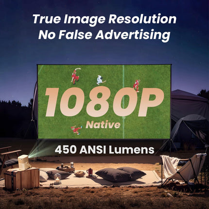 Yaber T2 Plus Φορητός Projector Full HD με Μπαταρία, WiFi 6, Smart TV & Ήχο JBL