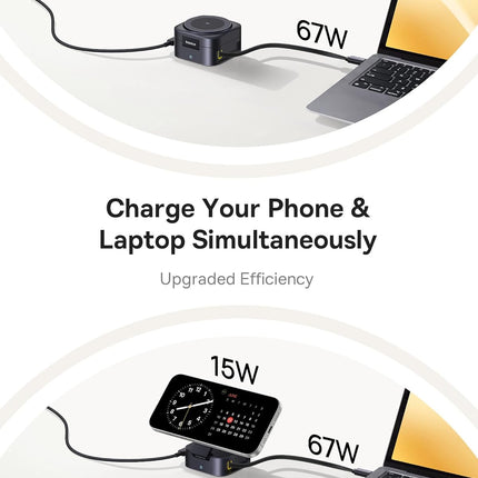 Baseus Charger Desktop Wireless+Wired 67W PicoGo Series