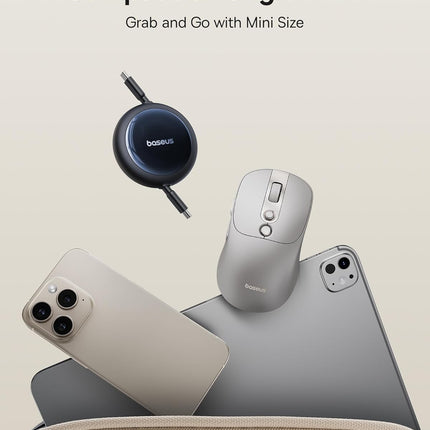 Baseus Cable USB-C to USB-C  Nomos Retractable Cable  100W 1.5m