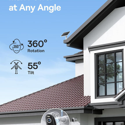 Baseus Security A1 Solar Panel White