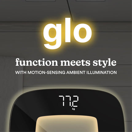 HoMedics Body Scale Glo Essential SCL-B100 Black
