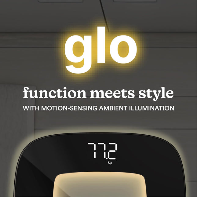 HoMedics Body Scale Glo Essential SCL-B100 Black