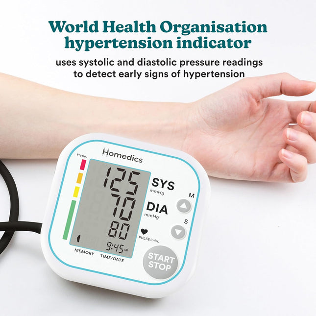 HoMedics Diagnostics Blood Pressure Monitor Arm Auto BPA-5020