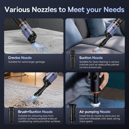 Baseus VA Vacuum Cleaner Car 16000pa , Wireless , A5
