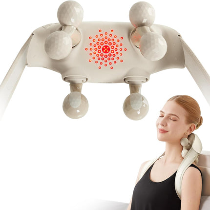 SKG Neck Shoulder Massager White Massage Heads H7-Ultra