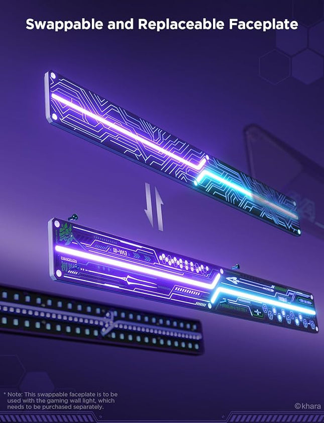 Govee Gaming Wall H6063 Swappable Faceplates