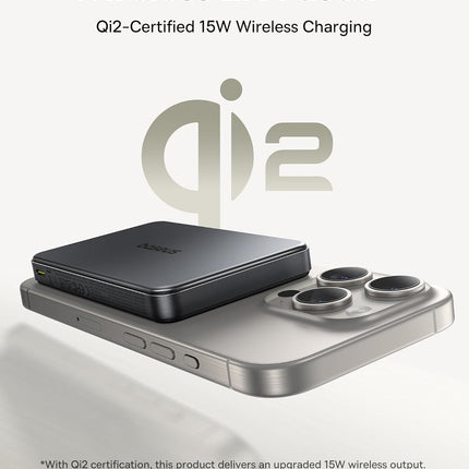 Baseus Powerbank Wireless 22.5W 10000mAh 15W Qi2 Airpow  Black