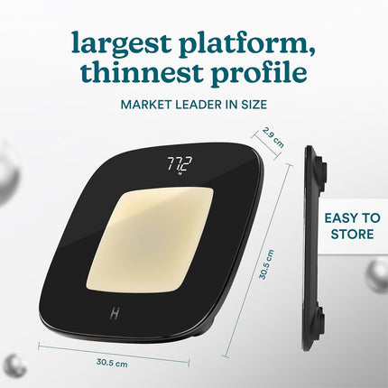 HoMedics Body Scale Glo Essential SCL-B100 Black