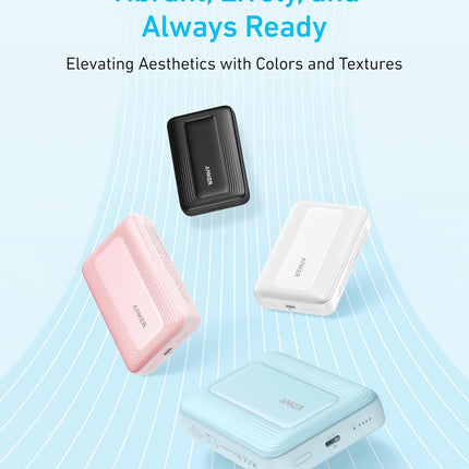 Anker Mobile Powerbank 10000 MagGo Zolo Wireless with 30W USB-C Black