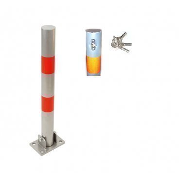 PARKING POST 60CM (WITH KEY)