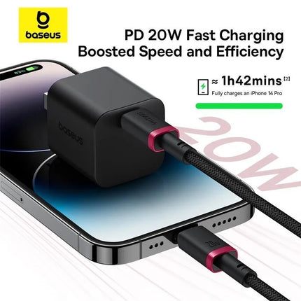 Baseus Cable Lightning to USB-C Dura Series Braided 1.0m Black