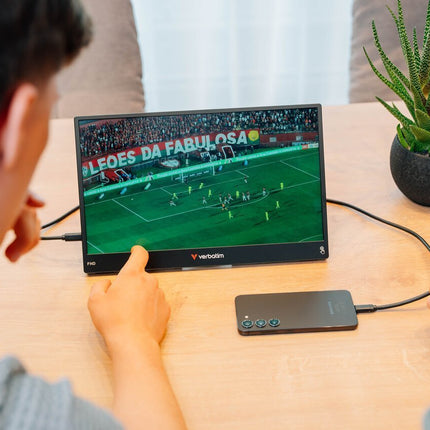 Verbatim Monitor Portable Touch 14” Full-HD Powered by Wireless PowerBank