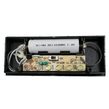 71515 Αυτόνομο Ηλιακό Φωτιστικό LED SMD 1W 100lm με Ενσωματωμένη Μπαταρία 1000mAh – Φωτοβολταϊκό Πάνελ με Αισθητήρα Ημέρας-Νύχτας για Αρίθμηση Δρόμου με Αριθμό 5 Αδιάβροχο IP55 Ψυχρό Λευκό 6000K