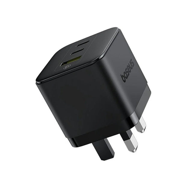 Baseus Charger Wall 65W 2C+U PALM Series UK Black