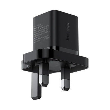 Baseus Charger Wall 30W USB-C UK MINI GaN5 Black