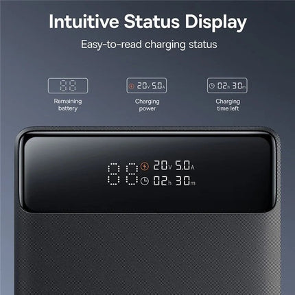 Baseus Powerbank 100W 20000mAh Display BLADE H1 Lite Black