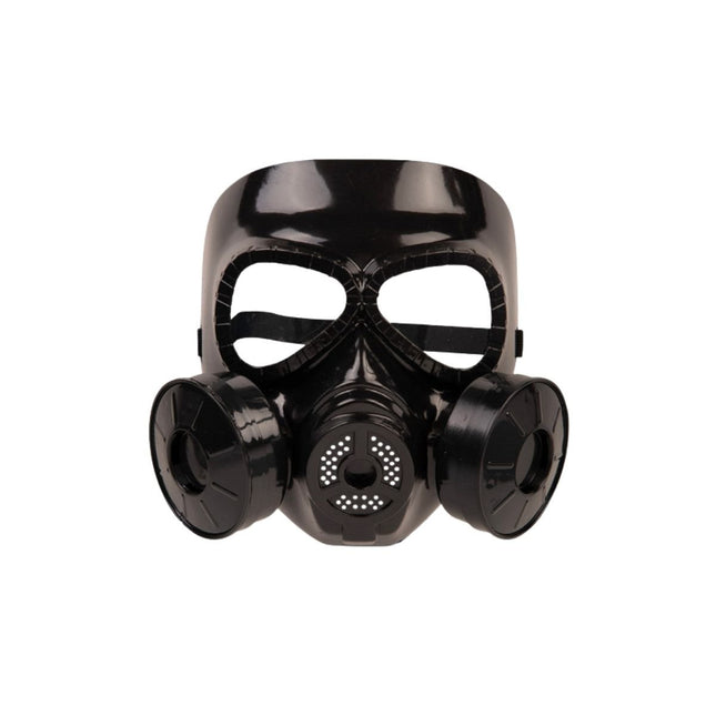 Αποκριάτικη Μάσκα Αερίων Gas Mask Industrial Style Μαύρο