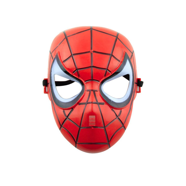 Αποκριάτικη Πλαστική Μάσκα Spiderman για Superhero Μεταμφιέσεις