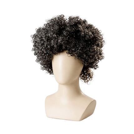 Αποκριάτικη Περούκα Afro με Πλούσιο Όγκο 105g Μαύρο