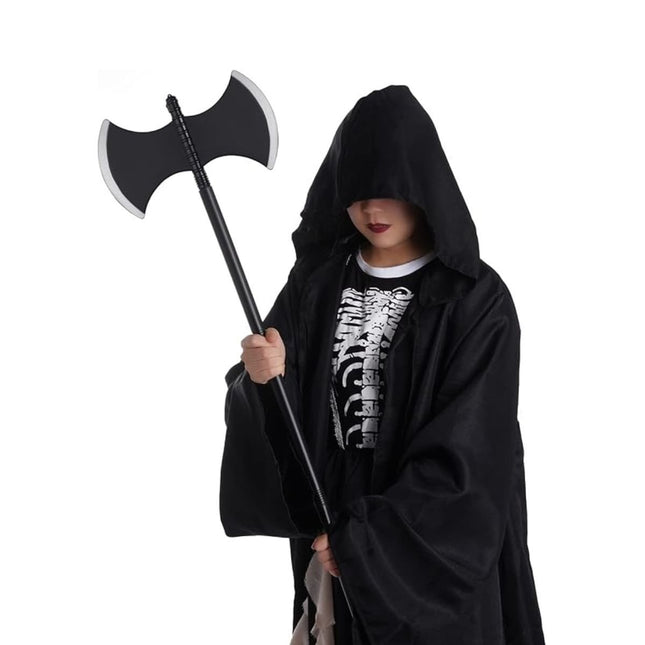 Αποκριάτικο Τσεκούρι Διπλής Λεπίδας Dark Fantasy