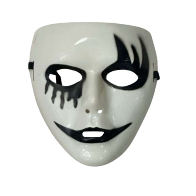 Αποκριάτικη Μάσκα Black & White Horror Masquerade