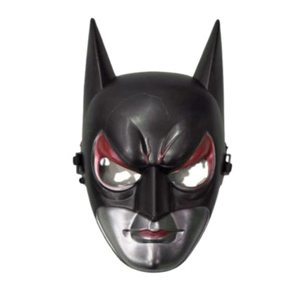 Αποκριάτικη Μάσκα Catwoman Μαύρη με Αυτιά Γάτας