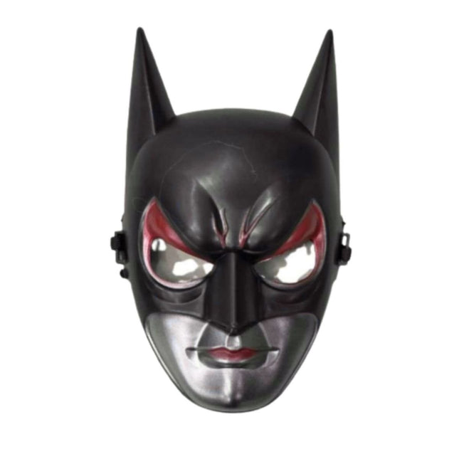 Αποκριάτικη Μάσκα Catwoman Μαύρη με Αυτιά Γάτας