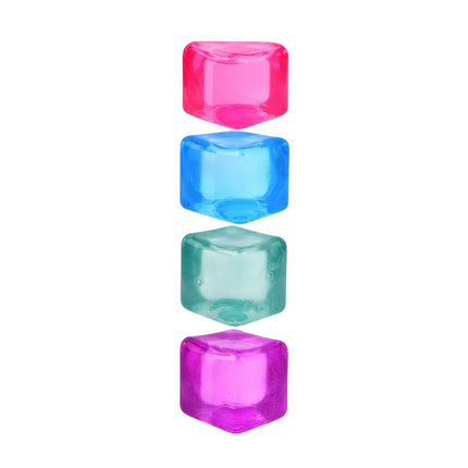 Cube Squeeze Ball Παιχνίδι Αντιστρές Squishy Κύβος 5x5cm 1 Τεμάχιο 3+ Ετών