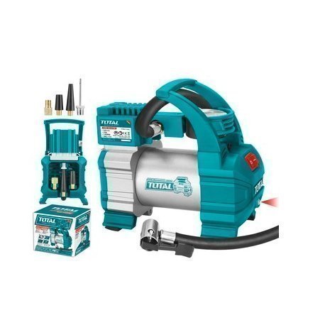 Total Τρόμπα Αυτοκινήτου TTAC1406 140PSI με Καλώδιο Αναπτήρα 12V