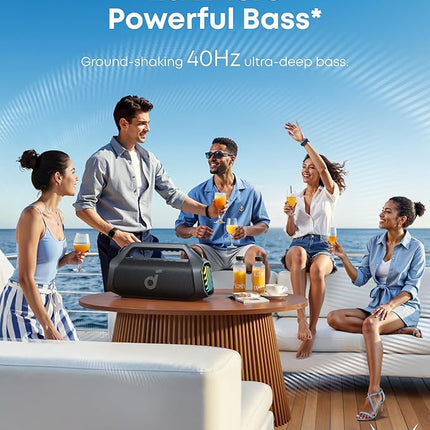 Anker Soundcore Speaker BT IPX7 Boom 2 PRO Black