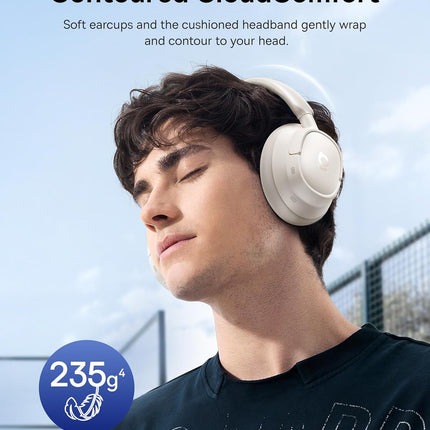 Baseus Headphones Over Ear ANC Bass BH1 NC White