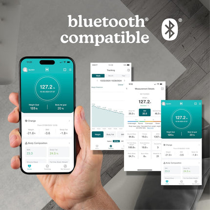 HoMedics Body Scale Glo Smart Analyser SCL-BBC200 Black