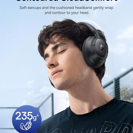 Baseus Headphones Over Ear ANC Bass BH1 NC Black