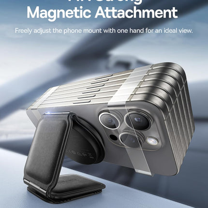 Baseus Car Charger Wireless Dash Magnetic PrimeTrip Series C02 Black