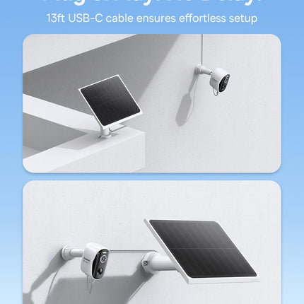 Baseus Security A1 Solar Panel White