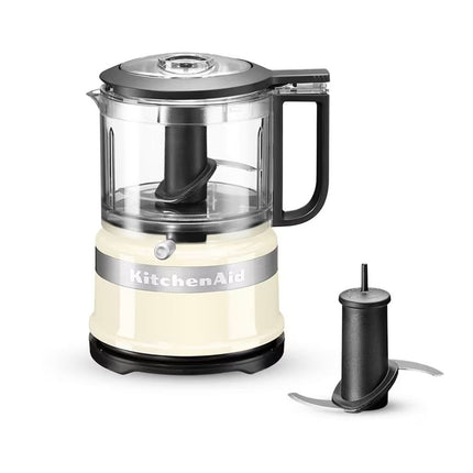 KitchenAid Μίνι Πολυκόφτης 240W 830ml με 2 Ταχύτητες και Λεπίδα από Ανοξείδωτο Ατσάλι 5KFC3516BAC Almond Cream