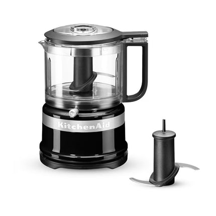 KitchenAid Μίνι Πολυκόφτης 240W 830ml με 2 Ταχύτητες και Λεπίδα από Ανοξείδωτο Ατσάλι 5KFC3516BOB Onyx Black