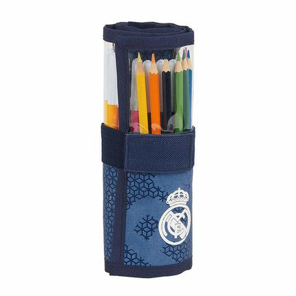 Κασετίνα Real Madrid C.F. Roll-up Μπλε (27 Τεμάχια)