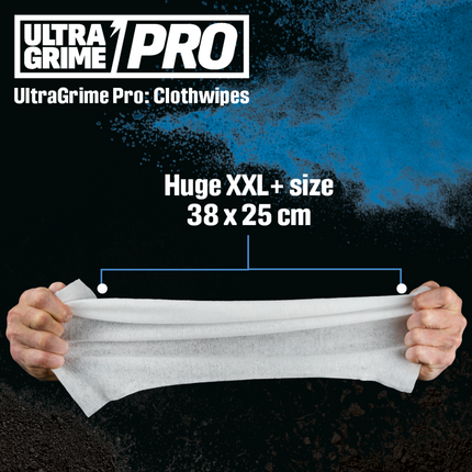 Ultragrime® Pro Multiuse Υγρά Μαντηλάκια XXL Πολλαπλών Χρήσεων