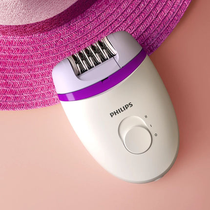 Philips Satinelle Essential Αποτριχωτική Μηχανή με Καλώδιο & Πλενόμενη Κεφαλή BRE225/00 