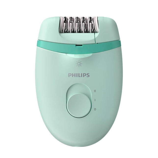Philips Satinelle Essential Αποτριχωτική Μηχανή με Καλώδιο για Πόδια & Ευαίσθητες Περιοχές BRE265/00 Πράσινο