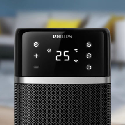 PHILIPS Series 5000 Smart Κεραμικό Αερόθερμο Πύργος 2000W με Τεχνολογία Eco AI & Έξυπνο Έλεγχο μέσω Wi-Fi CX5120/11