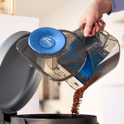 PHILIPS Ισχυρή Ηλεκτρική Σκούπα χωρίς Σακούλα Series 3000 PowerPro Compact 900W 1.5L με Τεχνολογία PowerCyclone 5 Χρώμα Μάυρο FC9331/09