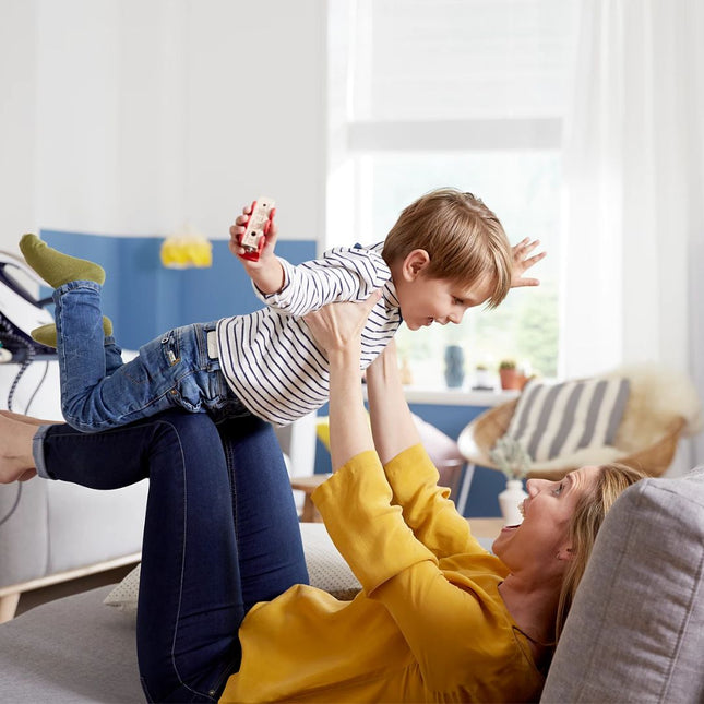 PHILIPS PerfectCare Elite Σύστημα Σιδερώματος Υψηλής Πίεσης 7.5B 2700W 1.8L με Τεχνολογία OptimalTEMP & Πανάλαφρο Σίδερο Χρώμα Μπλε Άσπρο GC9635/20