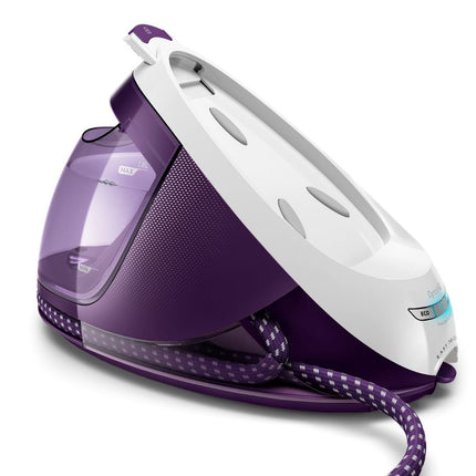 PHILIPS PerfectCare Elite Plus Σύστημα Σιδερώματος Υψηλής Απόδοσης 7.5B 2700W 1.8L με Τεχνολογία OptimalTEMP & Δυναμικό Ατμό Χρώμα Μωβ GC9660/30