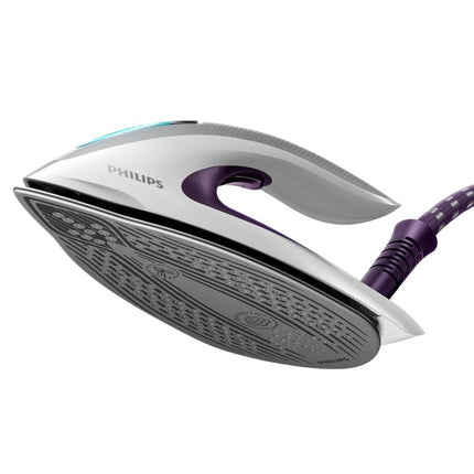 PHILIPS PerfectCare Elite Plus Σύστημα Σιδερώματος Υψηλής Απόδοσης 7.5B 2700W 1.8L με Τεχνολογία OptimalTEMP & Δυναμικό Ατμό Χρώμα Μωβ GC9660/30